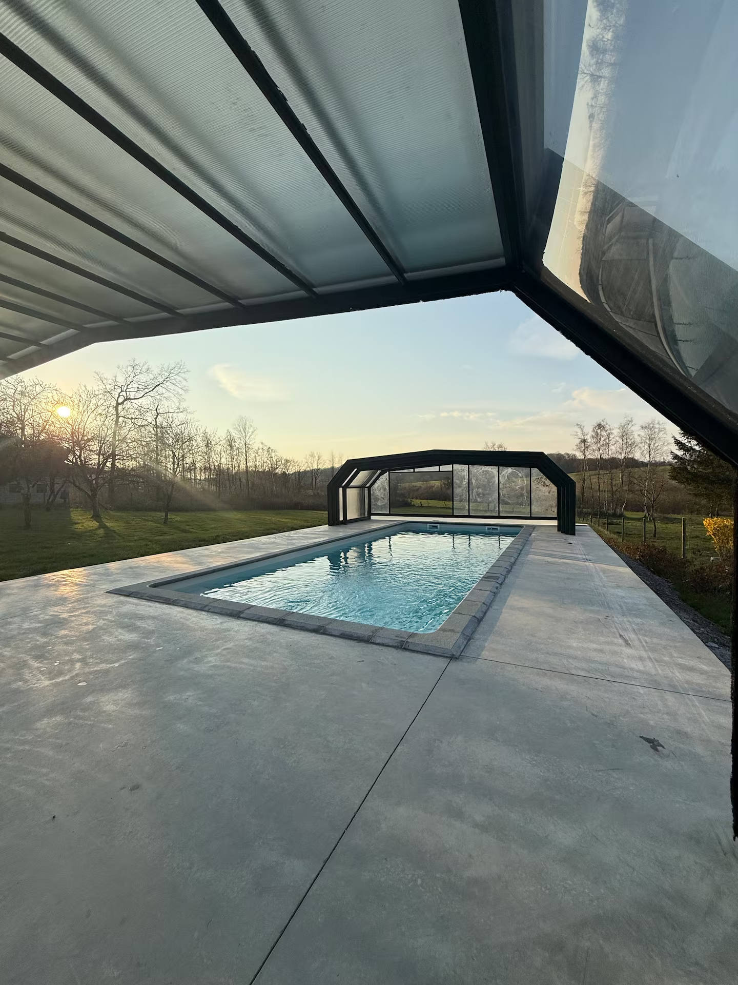 Piscine couverte